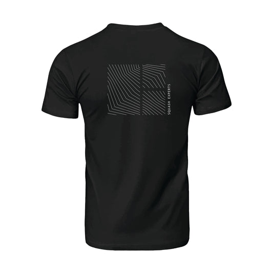 Squash Experts Cotton T-Shirt (court design)